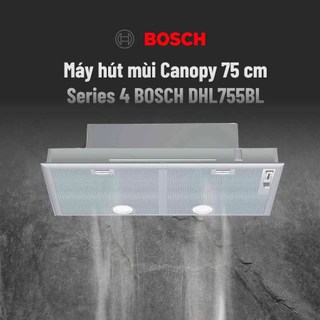 [BOSCH] Máy Hút Mùi Âm Tủ BOSCH DHL755BL - Máy Hút Mùi Bosch Series 4 - 70*38cm - Bảo hành 3 năm