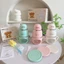 Máy Xay Ăn Dặm Cho Bé Babyboo TEDDY 8 Lưỡi Dao – Cối Thủy Tinh 300ml Cao Cấp Xay Siêu Mịn