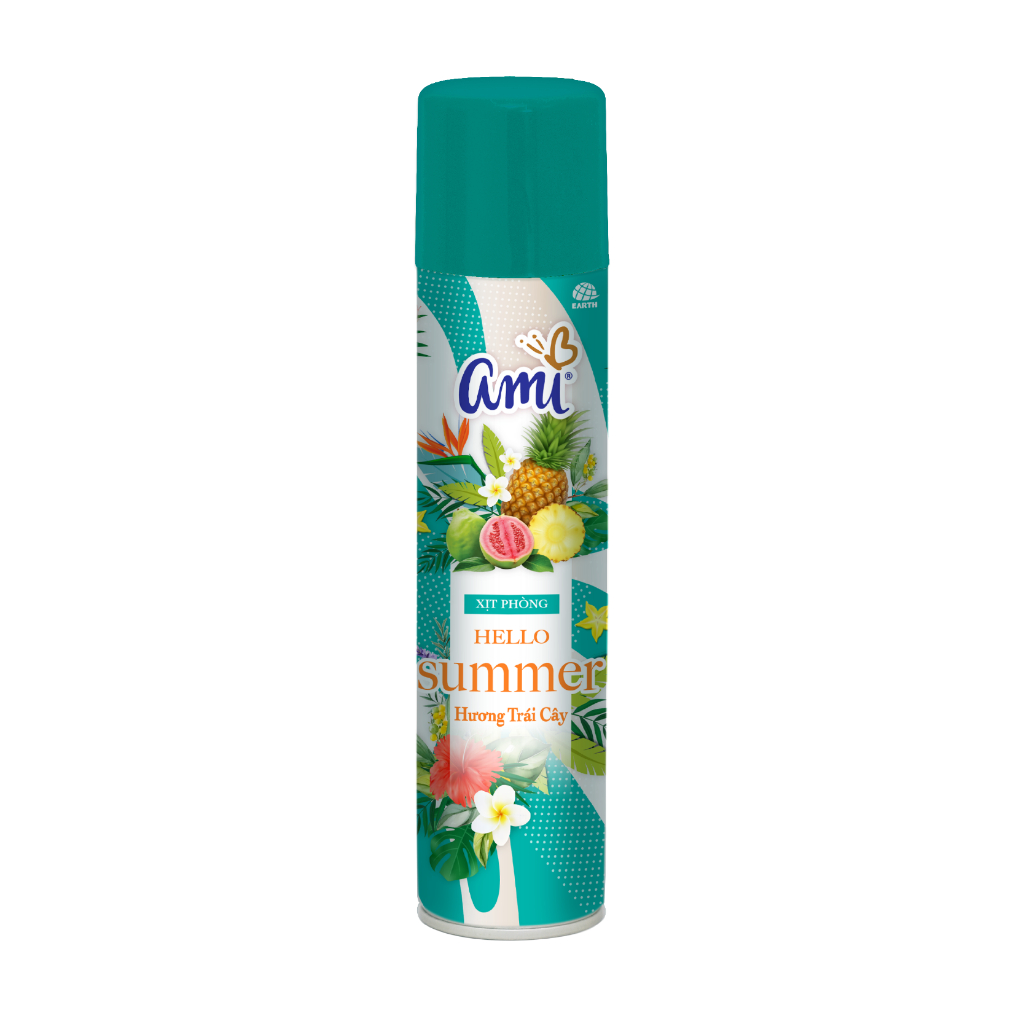 Xịt Phòng Ami Khử Mùi các hương 280ml