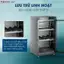 Tủ chống ẩm máy ảnh 20L- 50L nhập khẩu ANDBON, tủ hút ẩm chính xác % độ ẩm chính hãng máy ảnh ống kính điện tử