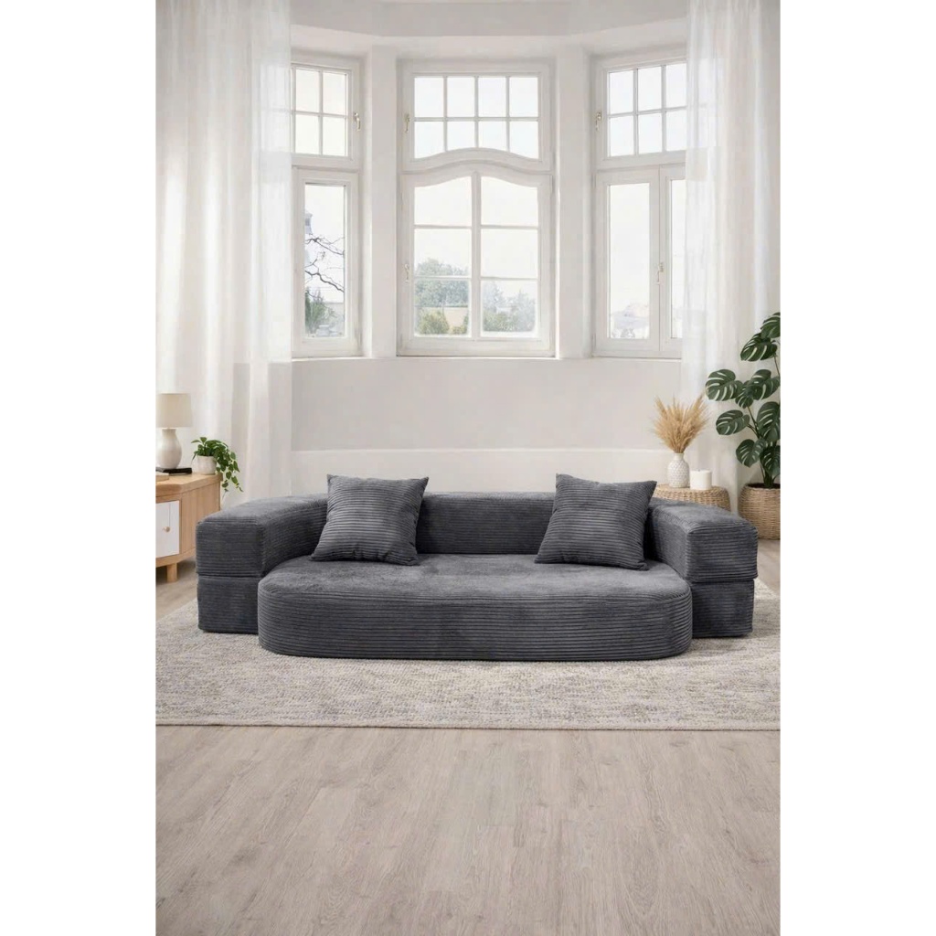 Sofa Bệt Giường Đa Năng nguyên khối gấp gọn vừa là sofa vừa là giường mềm mại, tiết kiệm không gian | BigBuy360 - bigbuy360.vn