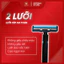 Dao Cạo Râu DORCO TG708 - Đen Lưỡi Kép Êm Ái Cạo Gọn Gàng Sắc Bén Dành Cho Nam
