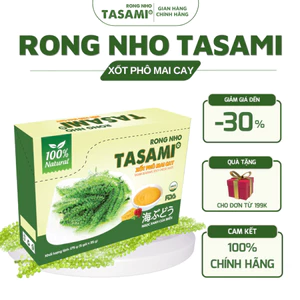 Rong Nho TASAMI Kèm Sốt Phô Mai Cay - Hộp 175g - Hàng Việt Nam Chất Lượng Cao