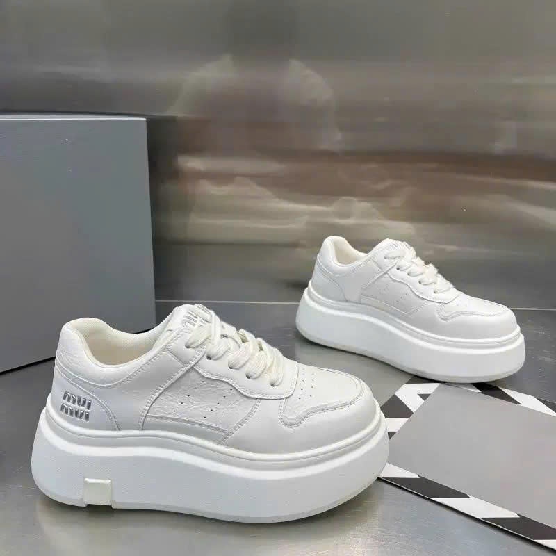 Giày Sneaker Nữ Đế Cao Thời Trang, Giày Thể Thao Nữ Phong Cách Hàn Quốc Năng Động