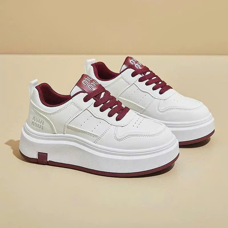 Giày Sneaker Nữ Đế Cao Thời Trang, Giày Thể Thao Nữ Phong Cách Hàn Quốc Năng Động