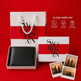 Ví nam Khung ảnh lớn, tặng in ảnh người thương, full túi hộp theo kèm