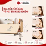 [ĐẶC BIỆT] Bộ bàn học thông minh cao cấp Sakawin S110 Bàn học chống gù cho bé kèm giá sách vòm Kích thước lớn 1m1 — ảnh 6