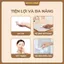 Khăn Cotton MyLan Nhũ Tím Không Xơ Đa Năng Lau Dọn Trong Gia Đình Vệ Sinh Cá Nhân Dùng Cho Da Mặt (50 Tờ) (160x200mm)