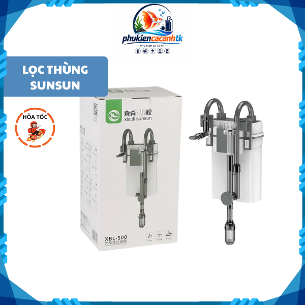 LỌC TREO XBL LỌC THỦY SINH CÓ HÚT MẶT. XBL300, XBL400, XBL500, XBL600.