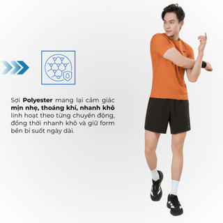 Áo Thun Nam Thể Thao Velosar RTS-60091 Đa Năng Thoải Mái, Thấm Hút, Nhanh Khô