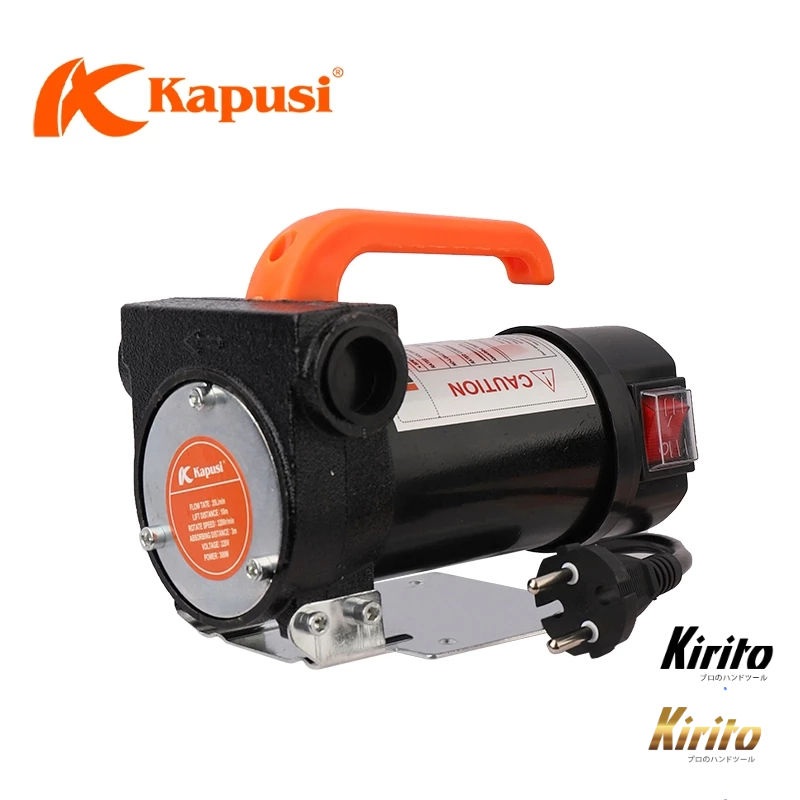 Máy Bơm Dầu Diesel Kapusi - 12V/24V/220V, Bơm Xăng, Dầu Nhớt, Chất Lỏng Nhanh Chóng