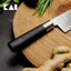 Dao đầu bếp KAI WASABI Chef dao bếp thái thịt cá chuyên dụng cao cấp cán đen lưỡi thép không rỉ dài 200mm 235mm