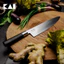 Dao đầu bếp KAI WASABI Chef dao bếp thái thịt cá chuyên dụng cao cấp cán đen lưỡi thép không rỉ dài 200mm 235mm
