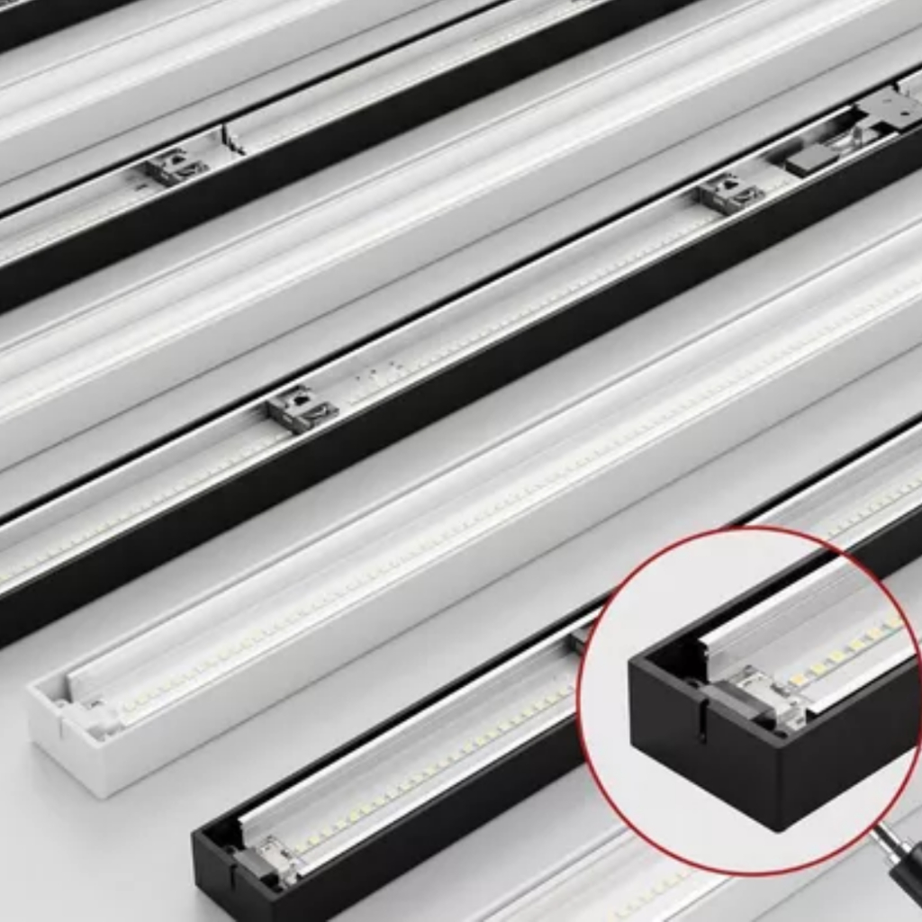 Đèn thả trần Trang Trí Văn Phòng 48W – 58W, Đèn Máng Thả Trần Cao Cấp Hiện Đại Ánh Sáng Trắng 6000K