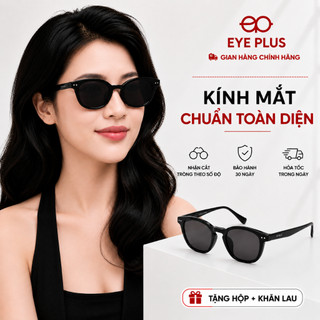 Kính Mát Phân Cực Polarized 9203 EyePlus Dáng Vuông Bo Tròn Chống Chói UV400 Gọng Acetate Thời Trang