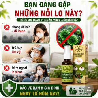 Tinh dầu Thảo Nguyên hương sả chanh 30ml đuổi muỗi và côn trùng, khử khuẩn
