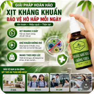 Tinh dầu Thảo Nguyên hương sả chanh 30ml đuổi muỗi và côn trùng, khử khuẩn