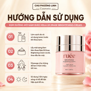 Kem Nám Ruee Ver 2 50ml MP1493 – Xóa Mờ Nám, Tàn Nhang, Đều Màu Da, Phục Hồi Da Yếu, Dưỡng Trắng
