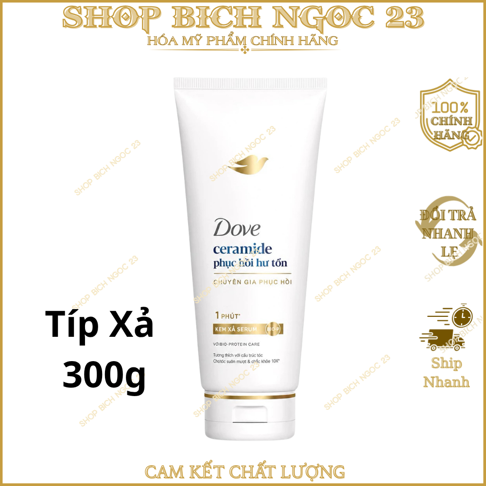 Dầu Gội , Dầu Xả Giúp Phục Hồi Tóc Hư Tổn Dove 170g - 350g
