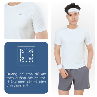 Áo Thun Nam Thể Thao Velosar RTS-60090 Đa Năng Thoải Mái, Thấm Hút, Nhanh Khô