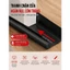 Thanh PVC chặn khe cửa ngăn côn trùng, hơi máy lạnh, cách âm tiện dụng 93x4.5x3cm