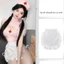 Váy ngủ cosplay nữ y tá sexy gợi cảm tặng kèm phụ kiện tạp dề trắng tất đùi trơn
