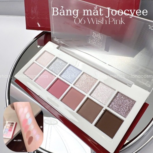 Phấn mắt Joocyee 12 Shades Eyeshadow Palette - 14g