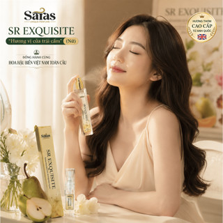 Combo 7 chai nước hoa lưu hương 6-8 tiếng, chai 9ml Saras Unique Perfume