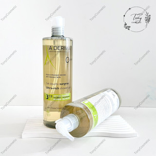 [Mẫu mới] Sữa tắm Aderma Gel Douche Surgas hỗ trợ giảm mụn lưng ,thu nhỏ lỗ chân lông của Pháp