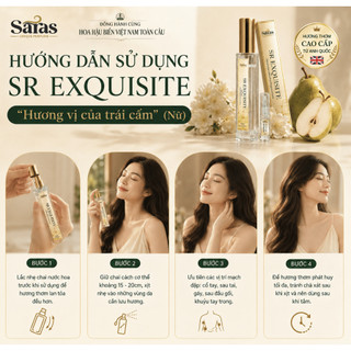 Nước Hoa Nữ Thơm Lâu 6-8 tiếng Thanh Nhã, Tinh Tế & Dịu Dàng Chai 9ml SR Exquisite