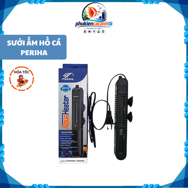 SƯỞI ẤM HỒ CÁ PERIHA CHỐNG BỎNG CHO CÁ.