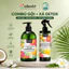 Combo Gội + Xả Hương Nước Hoa Coboté giúp tóc bóng khoẻ, giữ màu tóc nhuộm và lưu hương 480ml/100ml