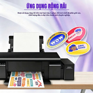 QUAFF Decal ảnh  chính hãng A4 90GSM – Bóng, tự dính, in được – Đồ DIY”