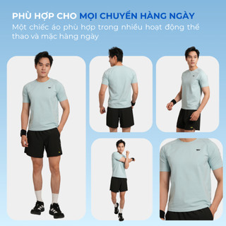 Áo Thun Nam Thể Thao Velosar RTS-60097 Đa Năng Thoải Mái, Thấm Hút, Nhanh Khô