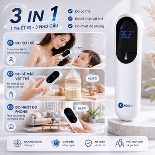 Nhiệt Kế Hồng Ngoại Kachi JXB315 có chứng nhận FDA Mỹ
