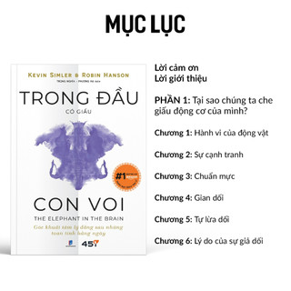 Sách - Trong Đầu Có Giấu Con Voi - Kevin Simler & Robin Hanson