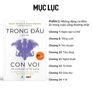 Sách - Trong Đầu Có Giấu Con Voi - Kevin Simler & Robin Hanson