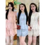 Set bộ đùi, set TK ren hoa nổi cao cấp phối ren bèo hàng 2 lớp mặc hè du lịch đi biển thoáng mát