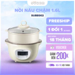 Nồi Nấu Chậm Bear 1.6L SUBE002 Chính Hãng 9 Chế Độ Nấu Hầm Cháo Chưng Yến Có Lồng Hấp Giữ Nhiệt Tự Động Bảo Hành 18Tháng — ảnh 1