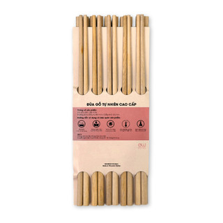 Bộ 10 đôi đũa ăn cơm Eonwon EW-001, chống mốc bền đẹp an toàn cho sức khỏe