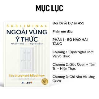 Sách - Ngoài Vùng Ý Thức -  Leonard Mlodinow