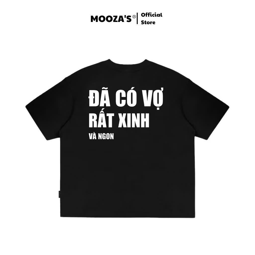 Áo Thun Vớ Vẫn Đã Có Vợ Rất Xinh Và Ngon Form Oversize Rộng Cotton Unisex Đẹp