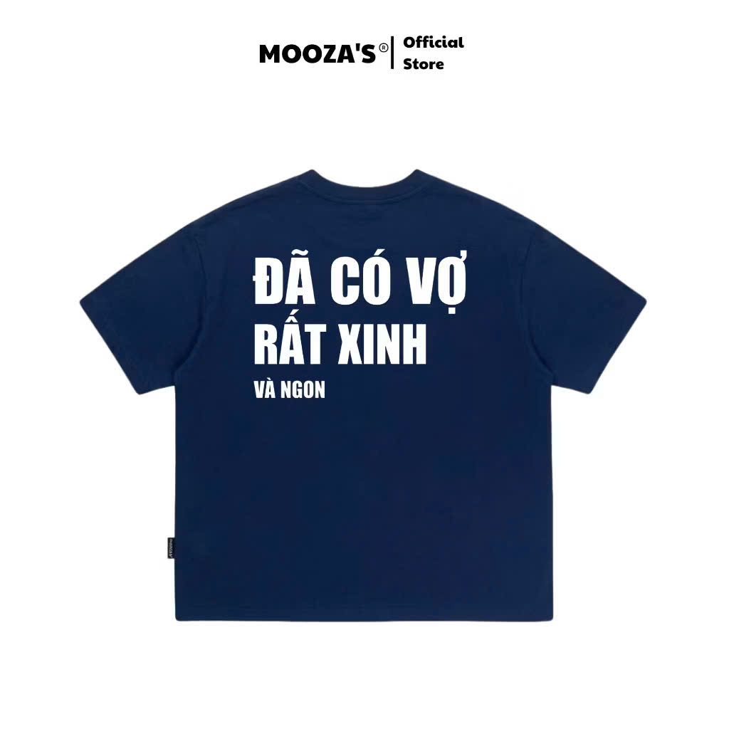Áo Thun Vớ Vẫn Đã Có Vợ Rất Xinh Và Ngon Form Oversize Rộng Cotton Unisex Đẹp