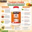 Viên uống Vitamin C 1000mg Kirkland Signature Hỗ trợ miễn dịch, Tăng đề kháng, Làm đẹp da - Hộp 500 viên