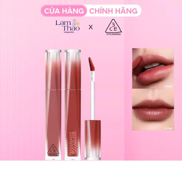Son 3CE Tint Bóng Pha Lê Misty Lip Bare