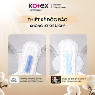 [SVIP] Mua 4 tặng 4 gói Băng vệ sinh Kotex Bông Thuần Thiết Hàng Ngày 19CM 10 miếng/gói