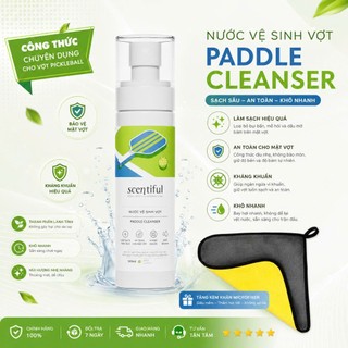 [Hỏa Tốc] Dung Dịch Xịt Vệ Sinh Vợt Pickleball | Scentiful – Làm Sạch Bụi Bẩn, Khử Mùi, Diệt Khuẩn & Bảo Vệ Bề Mặt