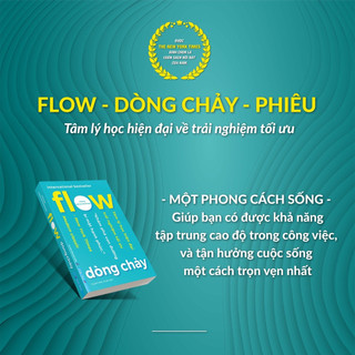 Sách - Combo Vân tay trên mặt nước + Flow - Dòng chảy