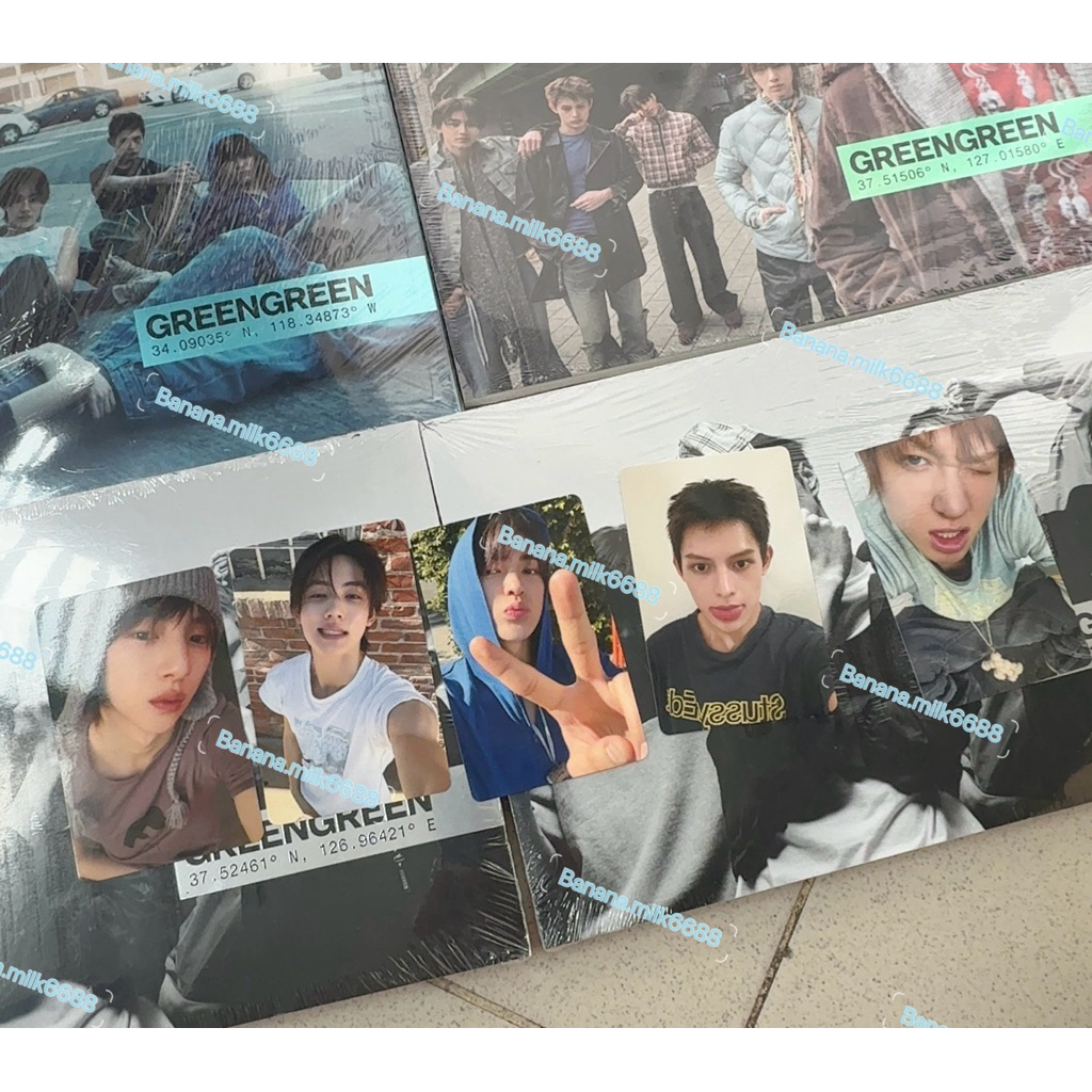 LẺ CARD POB ALBUM GREEN CORTIS các web ALA, UMS, WEJP,LD | Shopee Việt Nam