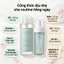Combo SEONSU 2 Bước Làm Sạch Dịu Nhẹ: Nước Tẩy Trang Micellar 500ml + Toner Tạo Bọt 150ml